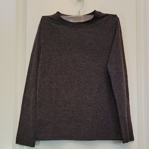 Russell Athletic Charcoal Boy Unisex Long Sleeve Shirt LARGE 10/12